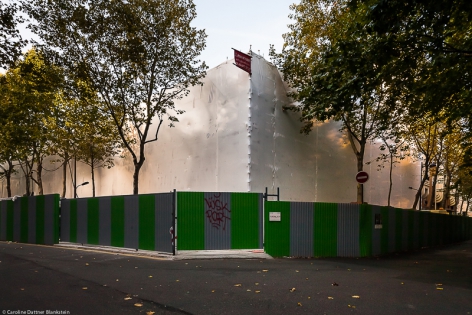 Sablage et décapage Sanding & paint-stripping operation of the structure    -  

Carreau du Temple 2009-2014 - Paris

